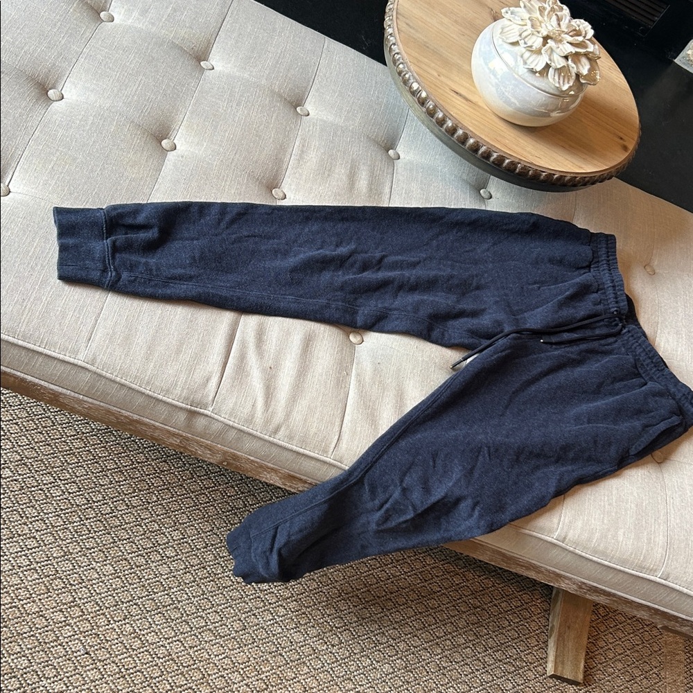 NAADAM Men’s Navy Blue Drawstring Joggers Size Small